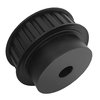 B B Manufacturing 24H100-6FS8, Timing Pulley, Steel, Black Oxide,  24H100-6FS8